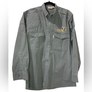 TAG Safari Club Shooting Shirt with Dallas Safari Club Emroidery